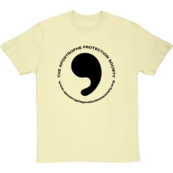 The Apostrophe Protection Society T-Shirt -Tshirt Store apostrophe protection society tshirt 1 naturaltshirt