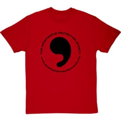 The Apostrophe Protection Society T-Shirt -Tshirt Store apostrophe protection society tshirt 1 redtshirt