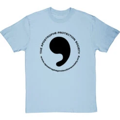 The Apostrophe Protection Society T-Shirt -Tshirt Store apostrophe protection society tshirt 1 skybluetshirt