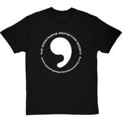 The Apostrophe Protection Society T-Shirt -Tshirt Store apostrophe protection society tshirt 2 blacktshirt