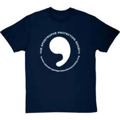 The Apostrophe Protection Society T-Shirt -Tshirt Store apostrophe protection society tshirt 2 navybluetshirt