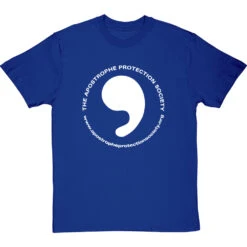 The Apostrophe Protection Society T-Shirt -Tshirt Store apostrophe protection society tshirt 2 royalbluetshirt