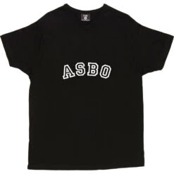 ASBO T-Shirt 23 ASBO T-Shirt -Tshirt Store asbo 2 black mens v neck tshirt