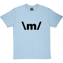 ASCII Horns T-Shirt 37 ASCII Horns T-Shirt -Tshirt Store ascii horns tshirt 1 skybluetshirt