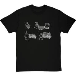 Assembly Instructions T-Shirt -Tshirt Store assembly instructions tshirt 2 blacktshirt