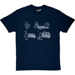 Assembly Instructions T-Shirt -Tshirt Store assembly instructions tshirt 2 navybluetshirt