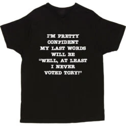 Well, At Least I Never Voted Tory T-Shirt 31 Well, At Least I Never Voted Tory T-Shirt -Tshirt Store at least i never voted tory tshirt 2 black mens v neck tshirt