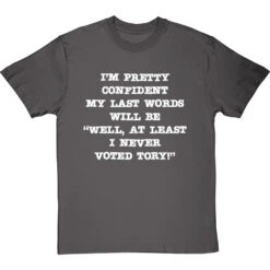 Well, At Least I Never Voted Tory T-Shirt 22 Well, At Least I Never Voted Tory T-Shirt -Tshirt Store at least i never voted tory tshirt 2 charcoaltshirt