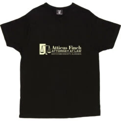 Atticus Finch: Attorney At Law T-Shirt -Tshirt Store atticus finch tshirt 158 black mens v neck tshirt