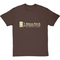 Atticus Finch: Attorney At Law T-Shirt -Tshirt Store atticus finch tshirt 158 hazelnuttshirt