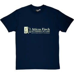Atticus Finch: Attorney At Law T-Shirt -Tshirt Store atticus finch tshirt 158 navybluetshirt