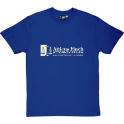 Atticus Finch: Attorney At Law T-Shirt -Tshirt Store atticus finch tshirt 158 royalbluetshirt