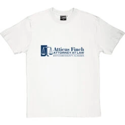 Atticus Finch: Attorney At Law T-Shirt -Tshirt Store atticus finch tshirt 7 whitetshirt