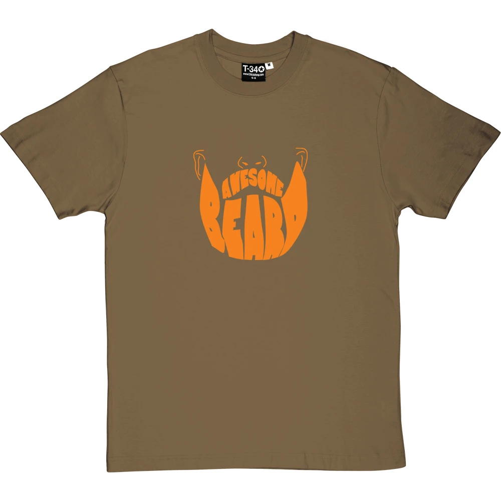 Awesome Beard T-Shirt 5 Awesome Beard T-Shirt - Image 5