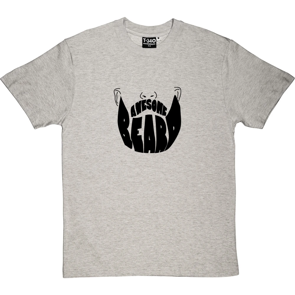 Awesome Beard T-Shirt 14 Awesome Beard T-Shirt - Image 14