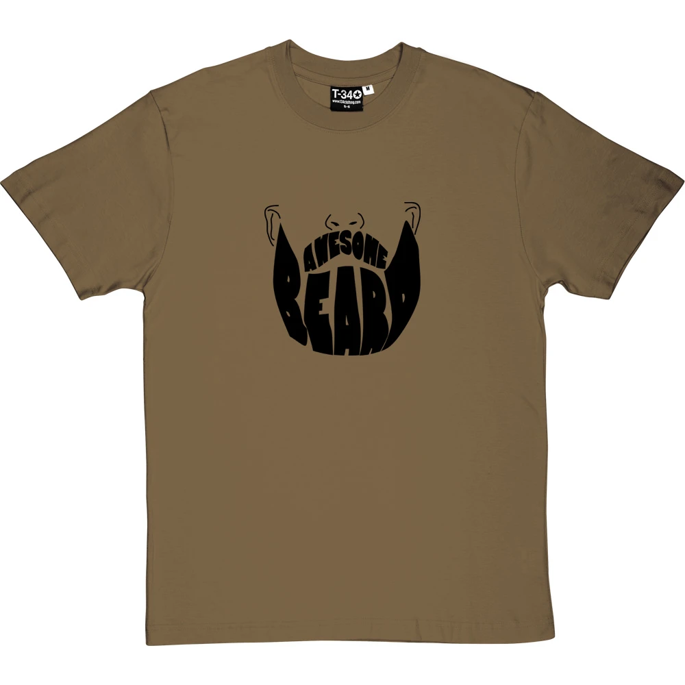 Awesome Beard T-Shirt 15 Awesome Beard T-Shirt - Image 15