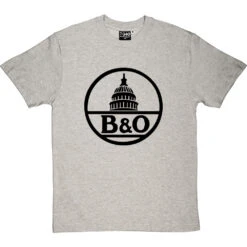 Baltimore And Ohio Railroad T-Shirt -Tshirt Store b and o tshirt 1 lightoxfordtshirt