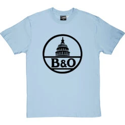 Baltimore And Ohio Railroad T-Shirt -Tshirt Store b and o tshirt 1 skybluetshirt