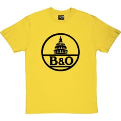 Baltimore And Ohio Railroad T-Shirt -Tshirt Store b and o tshirt 1 yellowtshirt