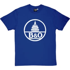 Baltimore And Ohio Railroad T-Shirt -Tshirt Store b and o tshirt 2 royalbluetshirt