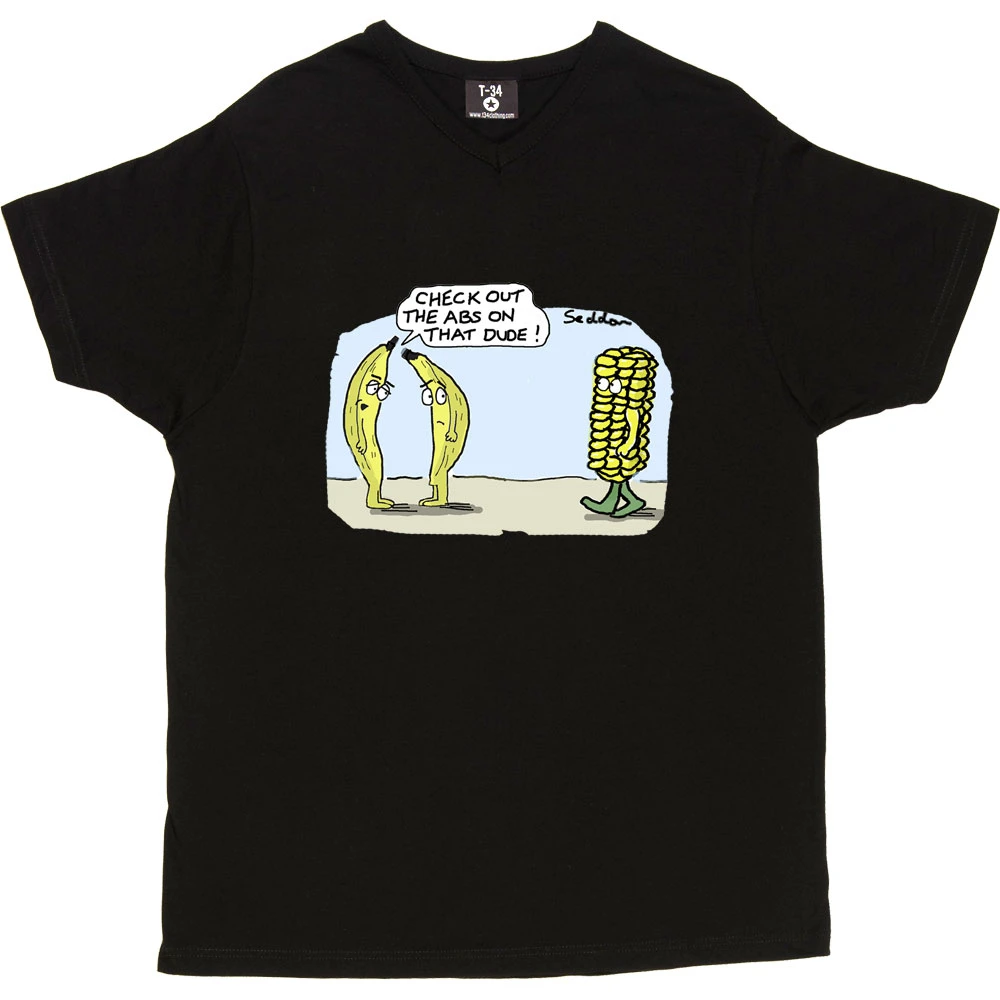 Banana Abs T-Shirt 3 Banana Abs T-Shirt - Image 3