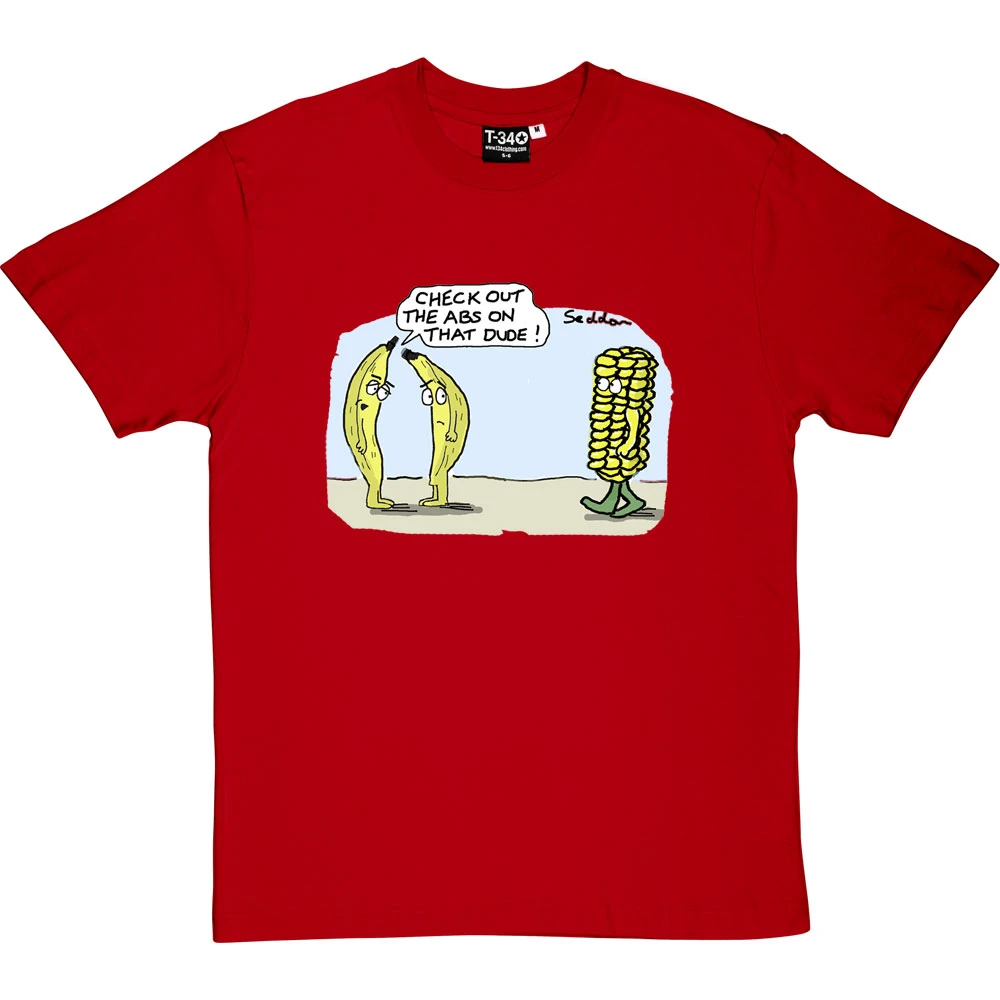 Banana Abs T-Shirt 6 Banana Abs T-Shirt - Image 6