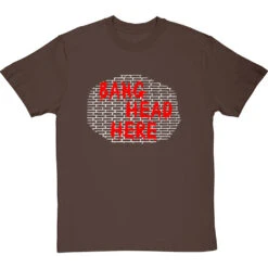 Bang Head Here T-Shirt -Tshirt Store bang head here tshirt 2 hazelnuttshirt