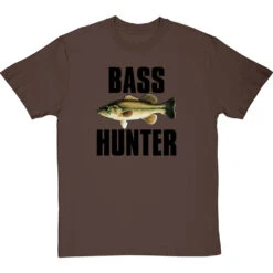 Bass Hunter T-Shirt -Tshirt Store bass hunter tshirt 1 hazelnuttshirt