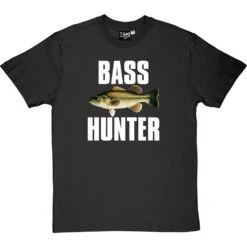 Bass Hunter T-Shirt -Tshirt Store bass hunter tshirt 2 charcoaltshirt