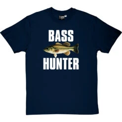 Bass Hunter T-Shirt -Tshirt Store bass hunter tshirt 2 navybluetshirt