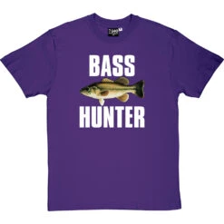 Bass Hunter T-Shirt -Tshirt Store bass hunter tshirt 2 purpletshirt