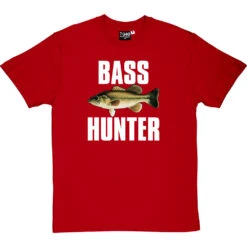 Bass Hunter T-Shirt -Tshirt Store bass hunter tshirt 2 redtshirt
