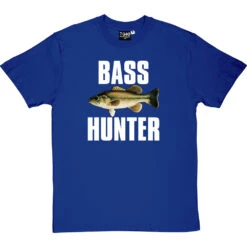 Bass Hunter T-Shirt -Tshirt Store bass hunter tshirt 2 royalbluetshirt