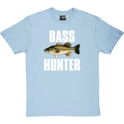 Bass Hunter T-Shirt -Tshirt Store bass hunter tshirt 2 skybluetshirt