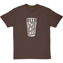 Benjamin Franklin "Beer" Quote T-Shirt -Tshirt Store benjamin franklin beer tshirt 2 hazelnuttshirt