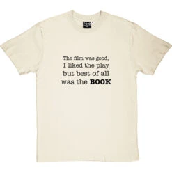 Best Of All Was The Book T-Shirt -Tshirt Store best of all was the book tshirt 1 naturaltshirt