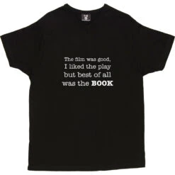 Best Of All Was The Book T-Shirt -Tshirt Store best of all was the book tshirt 2 black mens v neck tshirt