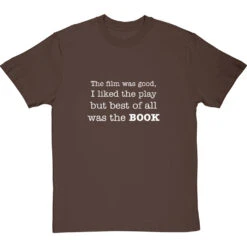 Best Of All Was The Book T-Shirt -Tshirt Store best of all was the book tshirt 2 hazelnuttshirt