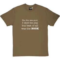 Best Of All Was The Book T-Shirt -Tshirt Store best of all was the book tshirt 2 olivetshirt