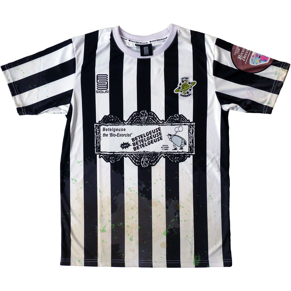Inspired By Beetlejuice: Betelgeuse Football Shirt 1 Inspired By Beetlejuice: Betelgeuse Football Shirt