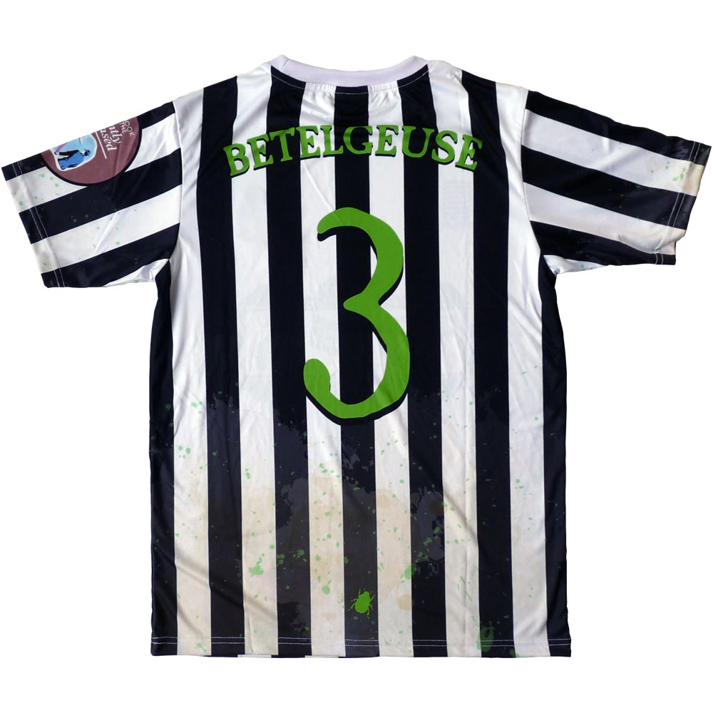 Inspired By Beetlejuice: Betelgeuse Football Shirt 2 Inspired By Beetlejuice: Betelgeuse Football Shirt - Image 2