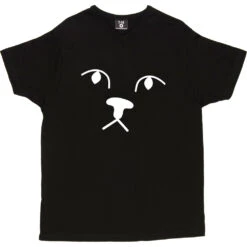 Big Cat Face T-Shirt -Tshirt Store big cat face tshirt 2 black mens v neck tshirt