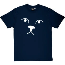 Big Cat Face T-Shirt -Tshirt Store big cat face tshirt 2 navybluetshirt