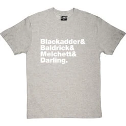 Blackadder Line-Up T-Shirt