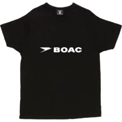 BOAC T-Shirt -Tshirt Store boac 2 black mens v neck tshirt