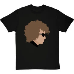 Bob Dylan Portrait T-Shirt -Tshirt Store bob dylan profile tshirt blacktshirt