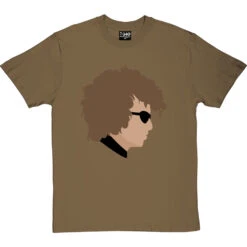 Bob Dylan Portrait T-Shirt -Tshirt Store bob dylan profile tshirt olivetshirt