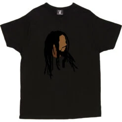 Bob Marley T Shirt Portrait T-Shirt -Tshirt Store bob marley profile tshirt black mens v neck tshirt