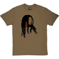 Bob Marley T Shirt Portrait T-Shirt -Tshirt Store bob marley profile tshirt olivetshirt