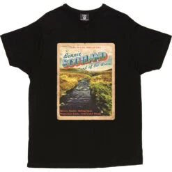 Bonnie Scotland T-Shirt -Tshirt Store bonnie scotland tshirt black mens v neck tshirt